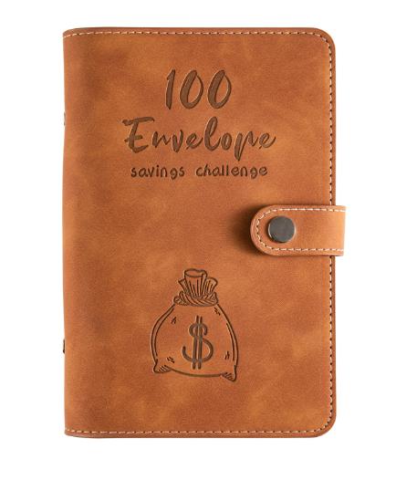 Savings loose-leaf 100-day budget challenge notebook