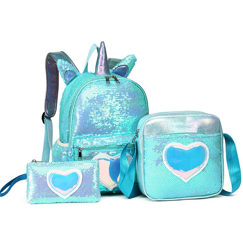 Unicorn Backpack Set