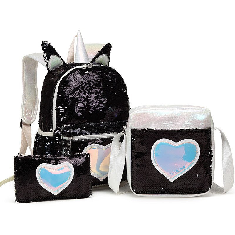 Unicorn Backpack Set