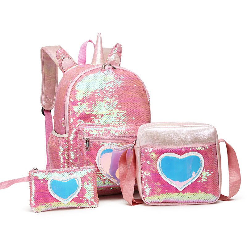 Unicorn Backpack Set