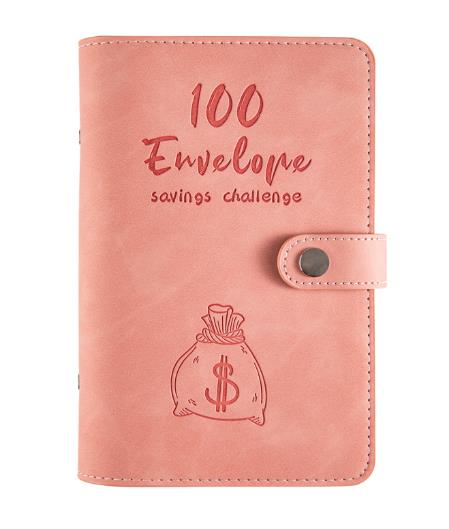 Savings loose-leaf 100-day budget challenge notebook