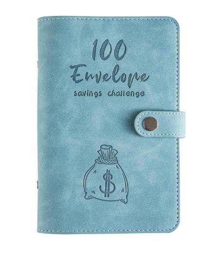 Savings loose-leaf 100-day budget challenge notebook