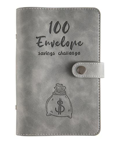 Savings loose-leaf 100-day budget challenge notebook