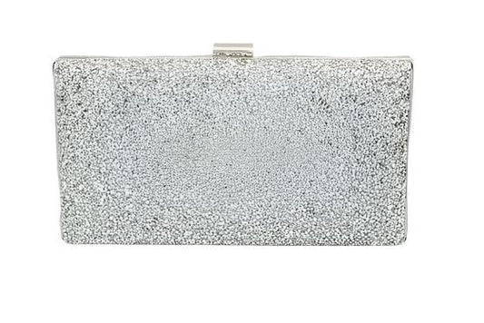 Silver Diamond Evening Bag