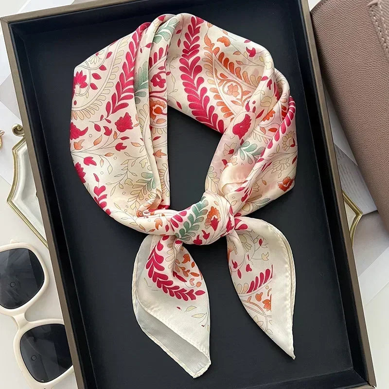 Geschilly silk scarf