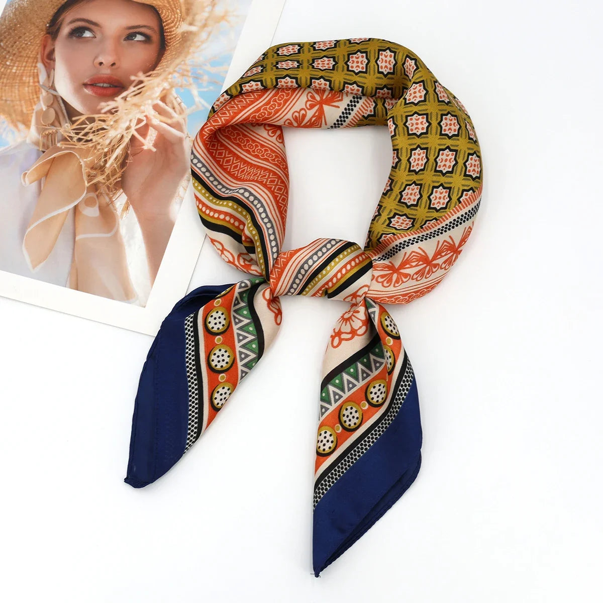 Geschilly silk scarf