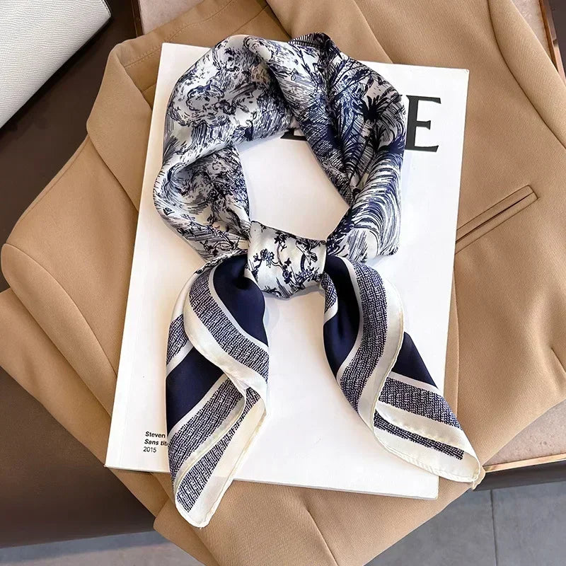 Geschilly silk scarf