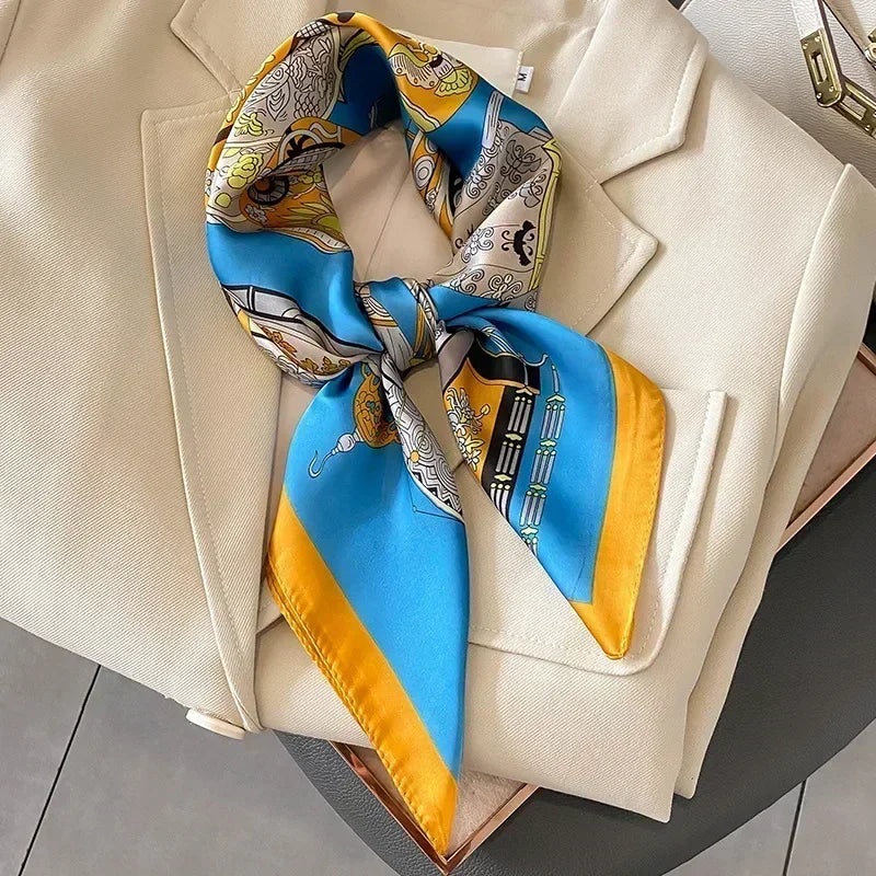 Geschilly silk scarf