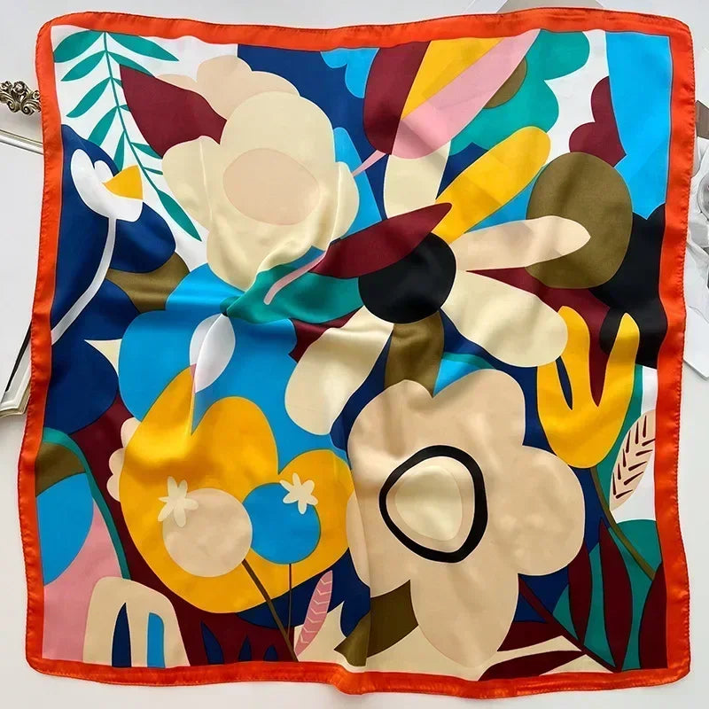 Geschilly silk scarf