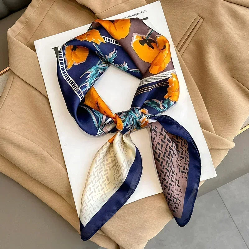 Geschilly silk scarf