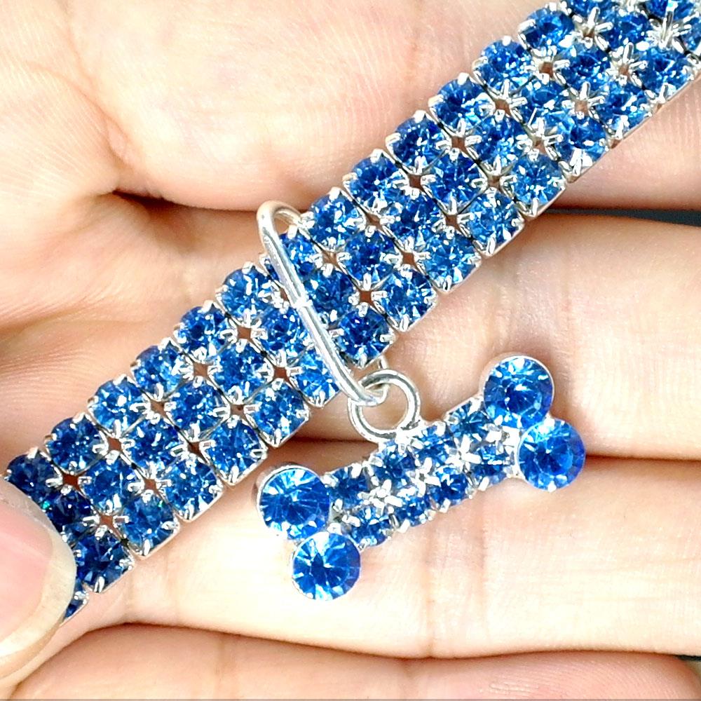 Rhinestone Dog Collar Crystal Puppy