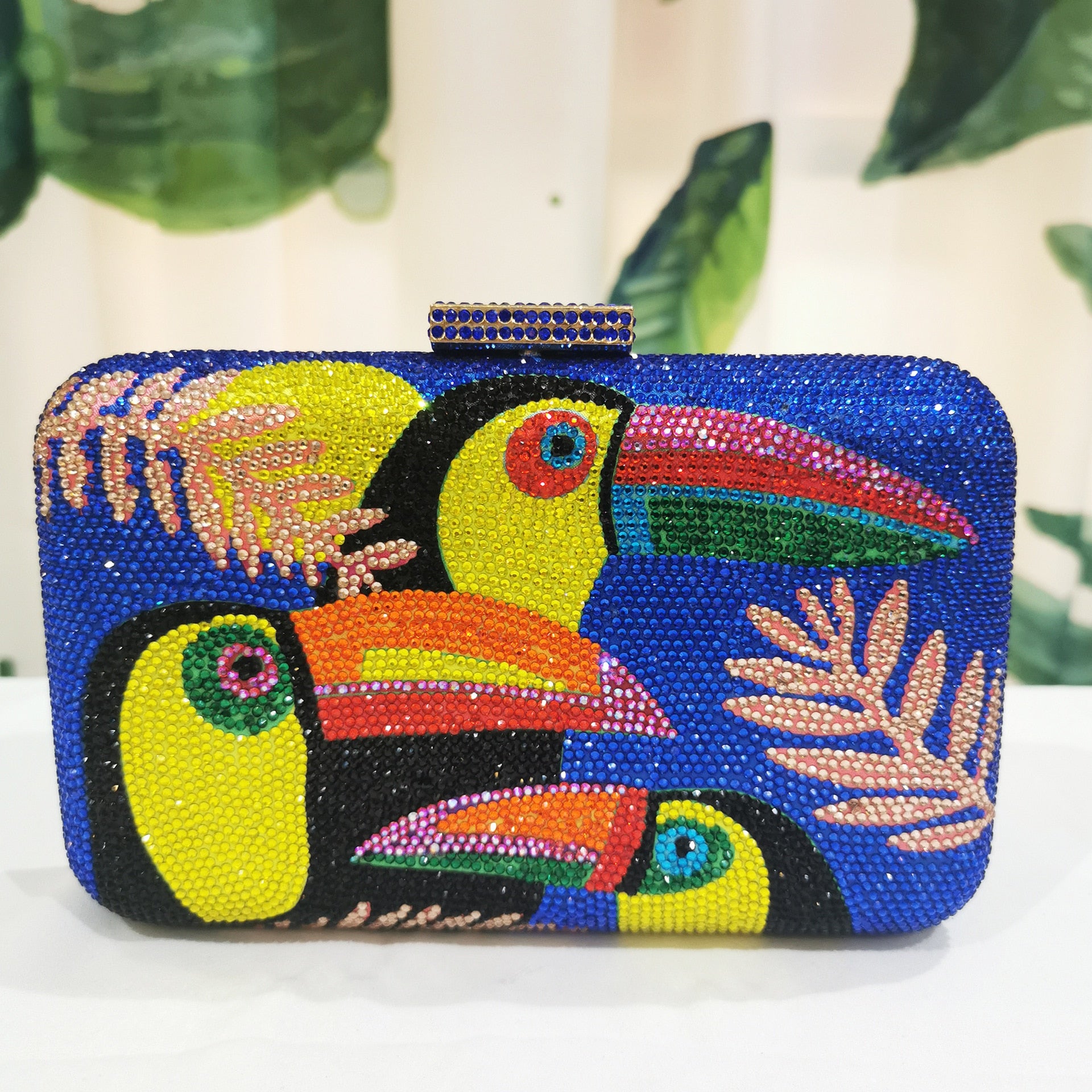 Crystal Toucan Evening Bag