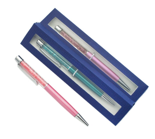 Crystal Ballpoint Pen with gift box case